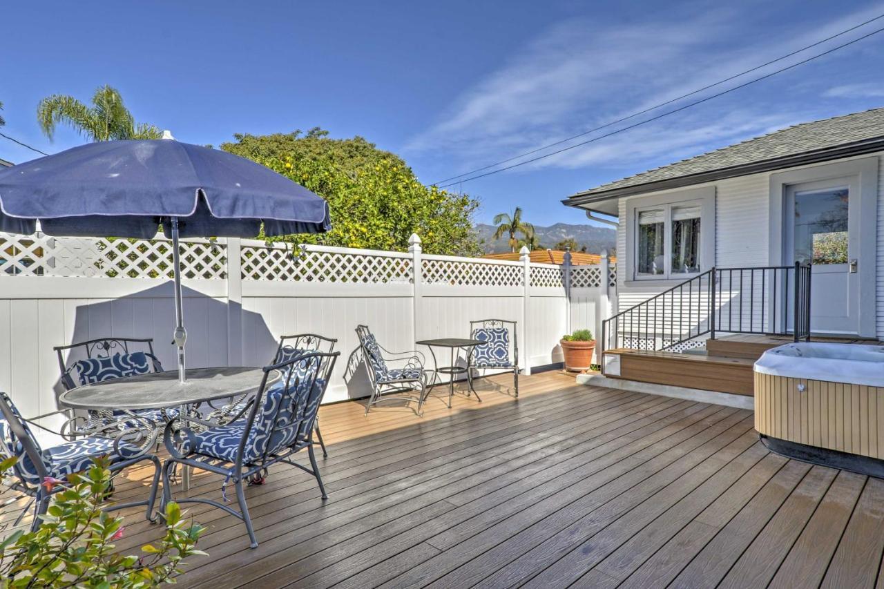 Carpinteria Apt With Hot Tub - 10 Min Walk To Beach! Eksteriør bilde